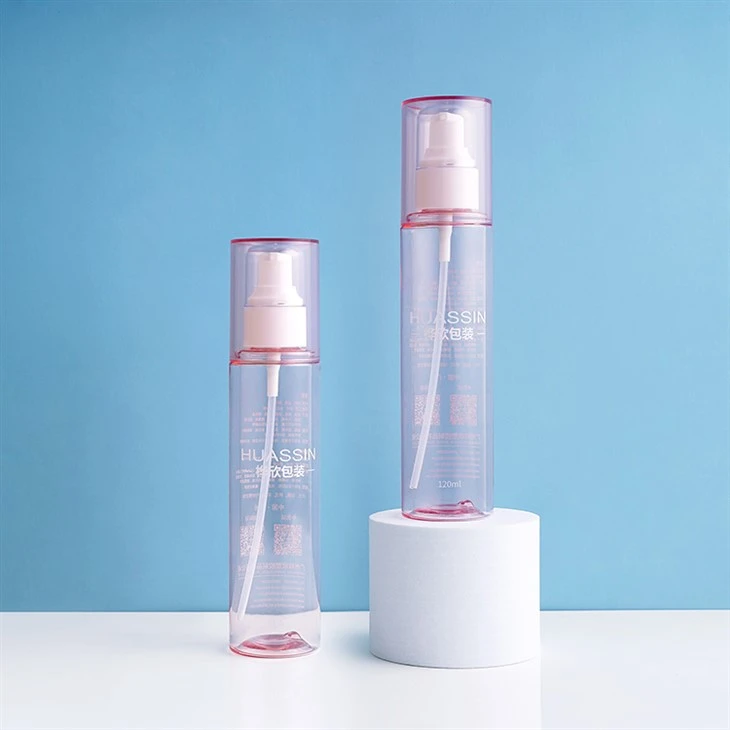 120ml Plastic Pump Emulsion Skincare Container Lotion Bottle With Pump