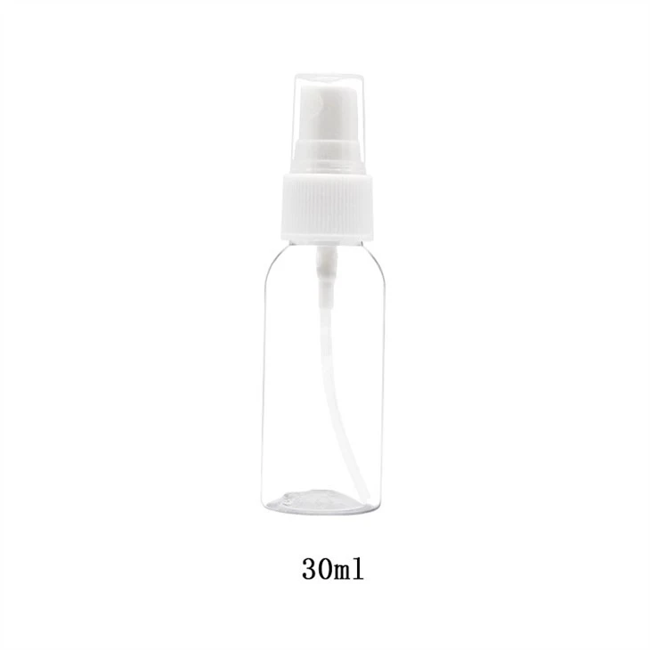 Reusable Clear Alcohol Spray Bottle