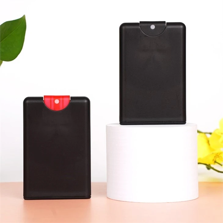 Private Label Black Card Shape Plastic Bottle Cleaning